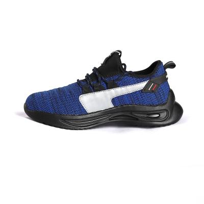 China Steel Toe Protection Fly Knit Safety Shoes For Tough Environments for sale