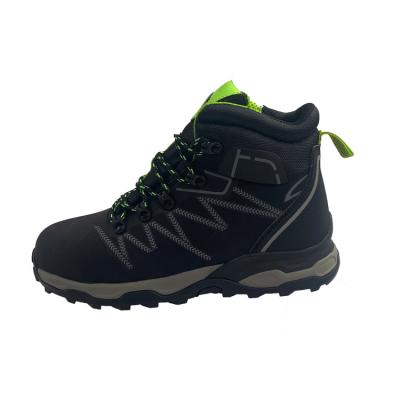 China Zapatos de seguridad de pie superior de acero de piel de microfibra EN ISO 20345 O1 O2 SB S1 S2 S1P S3 Resistente al deslizamiento para trabajadores de la construcción en venta