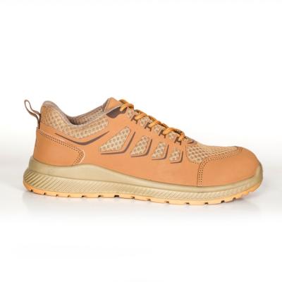 China Stay Safe On Job Cement Safety Shoes Suede Cow Leather Upper And Heat Resistant Work Footwear for sale