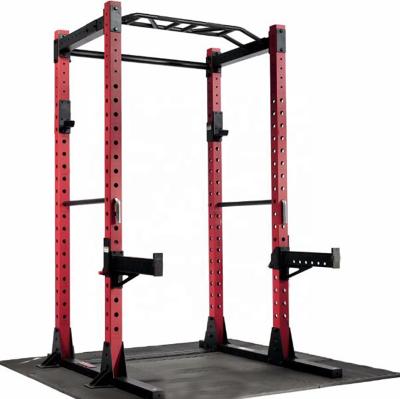 China Fitness Exercise Gym Equipment Steel Strength Training Down Squat Rack for sale