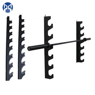 China Gym Modern Fitness Barbell Rack Wall Mounted Barbell Rack Barbell Rack for sale