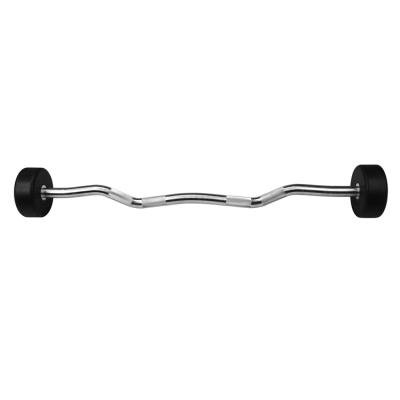 China Wholesale 2021 New Design Popular Gym Training Barbell Low Price Chromed Bar Steel for sale