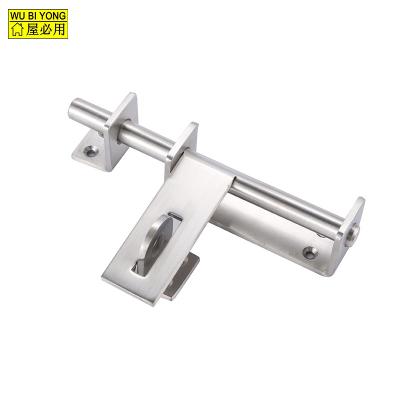 China Factory Sale Modern Sliding Door Lock Stainless Steel Exterior Mounted Door Bolt for sale