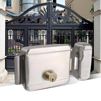 China 304 stainless steel new invention products inside and outside stainless steel electric motor lock for sale