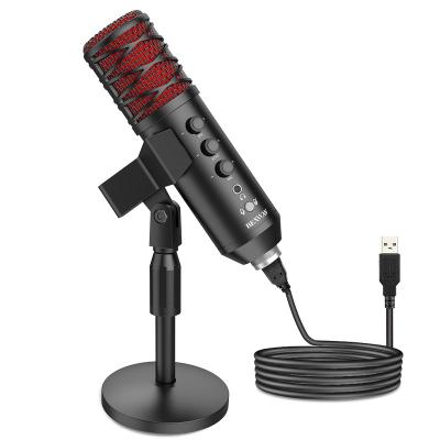 China USB Microphone Customized Videos MIC for Mac Computer Condenser Microphones Gaming USB Microphone Recording Streaming Karaoke Vlogging Laptop for sale