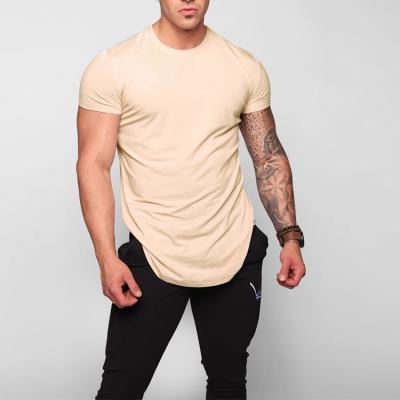 China New Summer Mens QUICK DRY T-shirt Custom Logo Spring Tees Gym Plain Short Sleeve Tees for sale