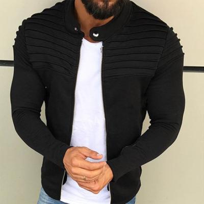 China Viable Fashionable Design Jacket Custom Men's Coat With Pleat Design Jackets For Men 2021 for sale