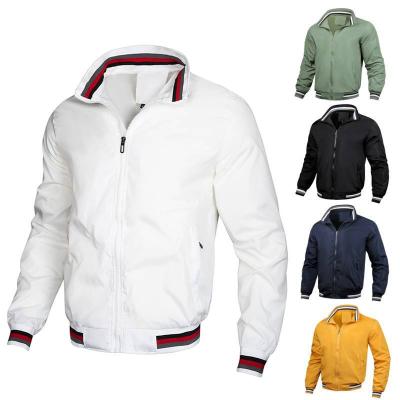 China Custom logo of viable stylish men's jackets plus size jacket autumn and spring jackets outdoor coats for sale