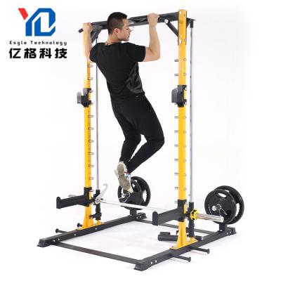 China Smith Gym Wholesale YG-9006 YG Fitness Equipment Blacksmith Machine Professional Foldable Home Gym Multi Function for sale