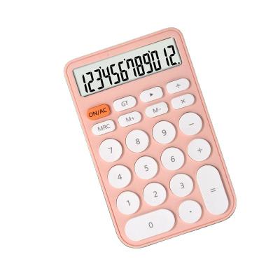 China Calculator 12 Digit Show Texas Instruments Cute Multicolor Handheld Mini Smart Calculator for sale