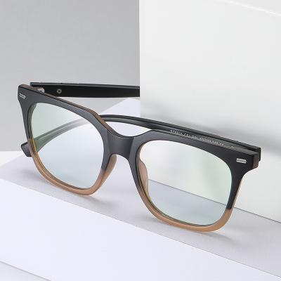 China For retro style TR90 fashion reading glass optical logo unisex eyeglasses frame cheap custom made custom eyewear for sale