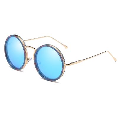 China 2019 New Polarized Sunglasses Vintage Round Sunglasses Men / Women Retro Coating Polarized Sun Glasses for sale