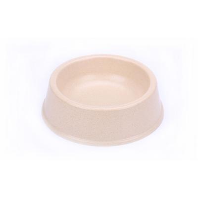 China Supplier Customized Sustainable Pet Accessories Bamboo Fiber Pet Bowl for sale