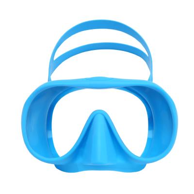 China Scuba Mask Amazon Silicone Low Volume Scuba Frameless Goggles Best Sale Adult Freedive Diving Mask for sale