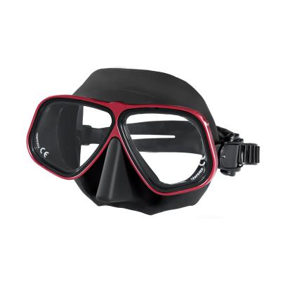 China Low Volume Tempered Glass Lens Freediving M26 Diving Mask for sale