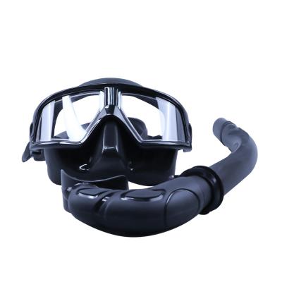 China Adults water sports dive mask low volume spearfish mask silicone breather set for adult for sale