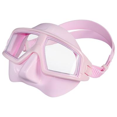 China High Performance PC Lens Diving Freediving Mask Low Volume Fog Mask For M210 Freediver for sale