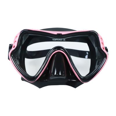 China Professional CE Tempered Lens Diving Mask With M11 Metal Frame for sale