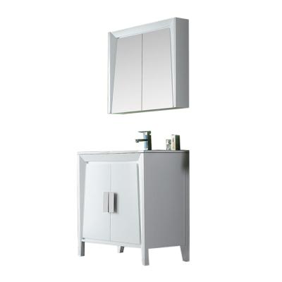 China eco-friendly & water proof & Durable Floor Stand Bathroom Vanity Unit And Modern Bathroom Vanity for sale