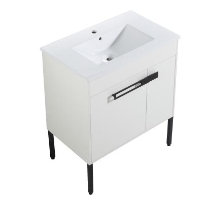 China eco-friendly & water proof & Durable Popular Bathroom Cabinet With Sink New Style Modern Design for sale