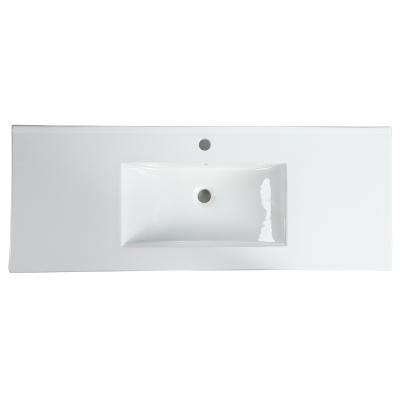 China Easy Clean Hand Ceramic Sink For Bathroom Cabinet New 2022 Style High Quality for sale