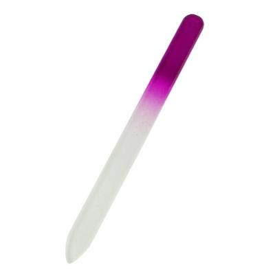 China 2021 New High Quality 14cm Clear NAIL Tips Brush Strip Plastic Nail File With Case for sale