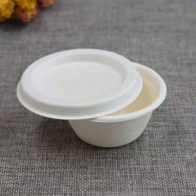 China Traditional Biodegradable Eco-Friendly Compostable Tableware One Time Bamboo Fiber Sugarcane Bagasse Dish for sale