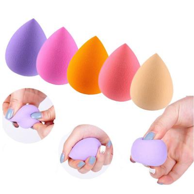 China Make Up Drop Shape Beauty Latex Puff Blender Cosmetic Free Sponge Set for sale