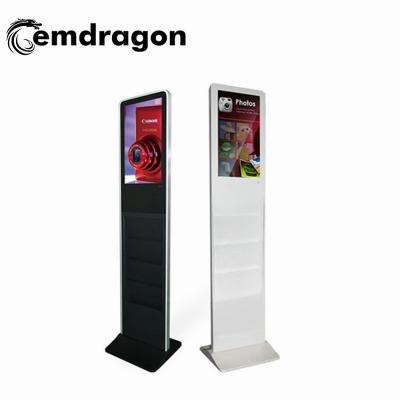 China 21.5 Inch Indoor Photo Booth Kiosk With Brochure Support Android / Windows Advertising Player Optional / Single Version for sale