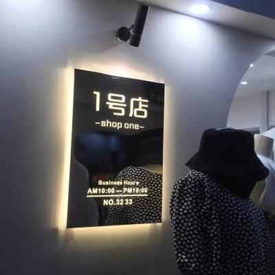 China Indoor Outdoor Wall Mount Backlit Led Advertising Indoor Light Box Light Box For Living Room Store Studio for sale