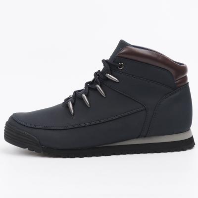 China New Style Men Round Warm Winter Boots High Top Ankle Boots For Men NAVY Sneakers Mens Casual Shoes for sale