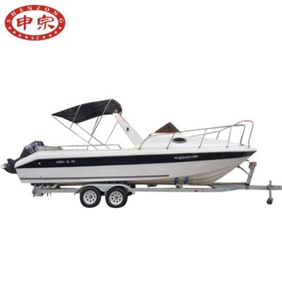 China Boat Trailer 3 Ton Tandem Axle 4 Wheel Galvanized Boat Trailer For Sale for sale