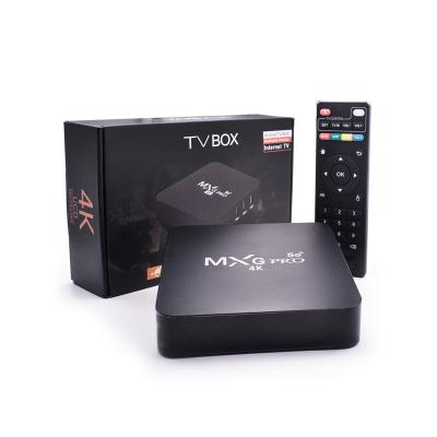 China Factory PRO 4K Ott Smart Android TV Box Cheapest Mxg Wholesale MXG pro for sale