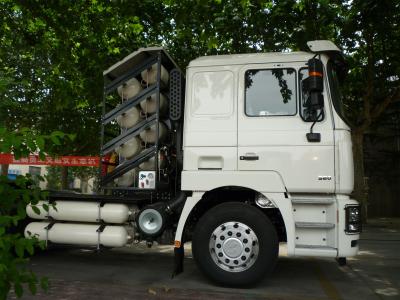 Cina Carri armati d'acciaio di CrMo CNG per i camion/lo stoccaggio di combustibile veicolo resistente 145L - 200L in vendita