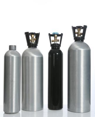 China Aluminum alloy Industrial Gas Cylinders CO2 Storage Tanks for Beverage Machines for sale