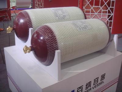 中国 タイプ 2 CNG の鋼鉄はさみ金 Dar 356mm ISO11439/ECE R110 が付いている自動ガス ポンプ 販売のため