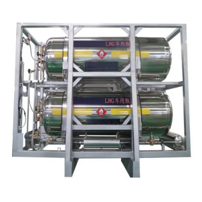 China Los tanques criogénicos del GASERO del acero inoxidable del PUNTO/ASME para el almacenamiento de gas natural licuado en venta