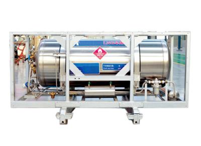 China Liquified Natural Gas for Vehicles , 285L ~ 400L Vibration Resistant Cryogenic Storage Tanks for sale