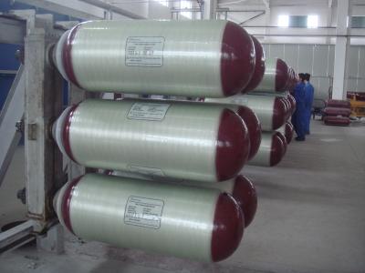 China Type 2 Glass Fiber CNG Gas Cylinder with 150L - 200L Nominal Water Capacity for sale