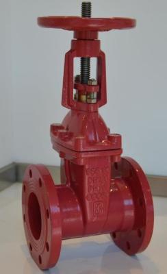 China ODN500 OS&Y Ductile Iron Carbon Stainless Steel DIN F4 Resilient non-rising Stem Sluice Gate Valve for sale