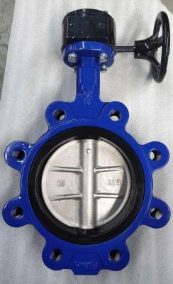 China Good quality ansi din jis CI DI WCB SS Lugged type butterfly valve for sale