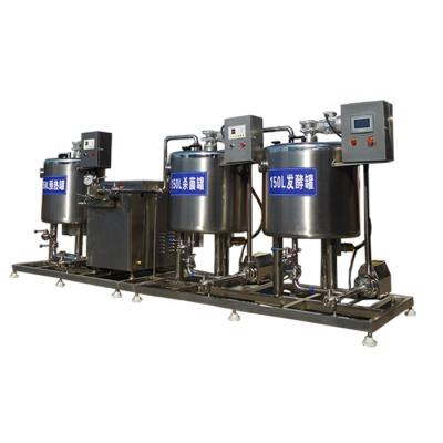 China Juice Beverage Yogurt Milk And Milk Processing Line Machines For Cows for sale