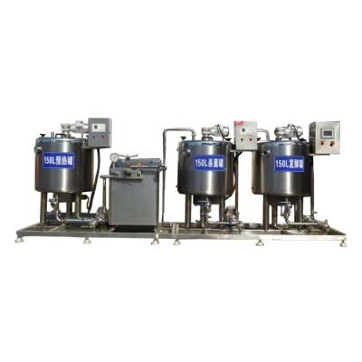 China Milk and Juice Beverage Yogurt Making Processing Machine Line for sale