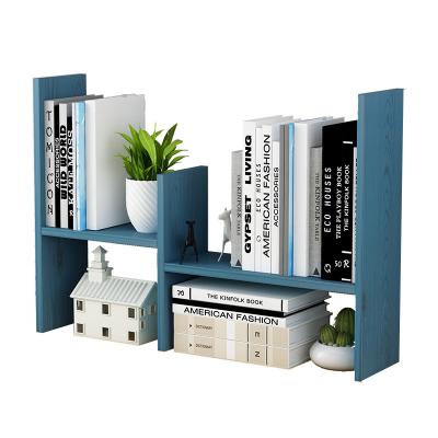 China High Quality Creative Design Desktop Study Shelf Mini Home Display Shelf Wooden Space Saving Storage Shelf for sale