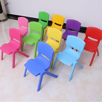 China Modern Colorful Plastic Kids Chair Junior High School Kindergarten Children Desk Chair Training Activity Chair for sale