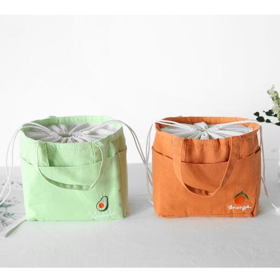 China wuyue Lunch Box Bag Summer Bento Bag Insulation Aluminum Foil Sustainable Office Worker With Lunch Bag for sale