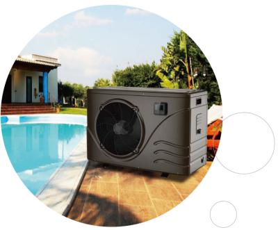 China Car SolarEast OEM R410A Small WIFI Air Source DC Inverter Swimming Pool Traditional ABS Heat Pump Water Heater for sale