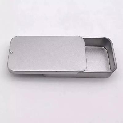 China Rectangle Shape Tea Tin Can With Custom Printing Food Tin Cans For Food Storage for sale