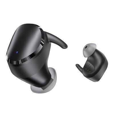 China In-Ear USAMS LX08 Wireless Earbuds Touch Control In-Ear With USB C Case Black Wireless Charging Earphone for sale