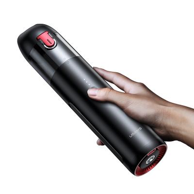 China Hotel USAMS Mini Portable Handheld Cleaner 65W 6000Pa Rechargeable Strong Power Car Home Use Handheld Vacuum Cleaner for sale